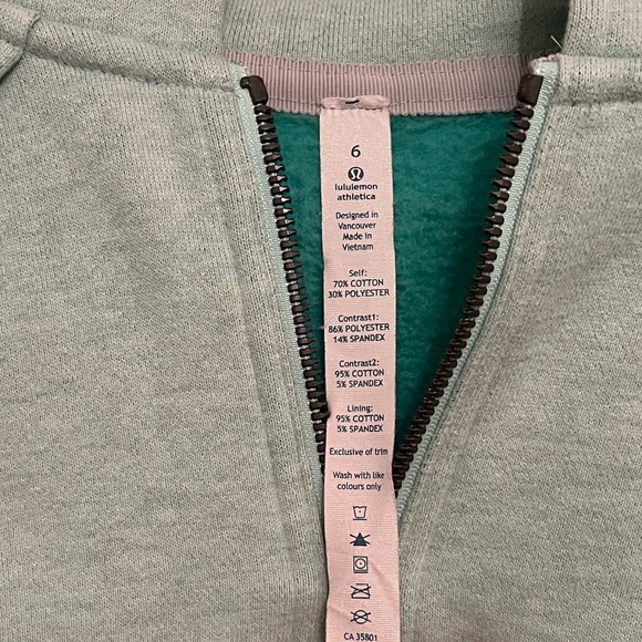 Lululemon Basic jacket zip up hoodie - Picture 2 of 5